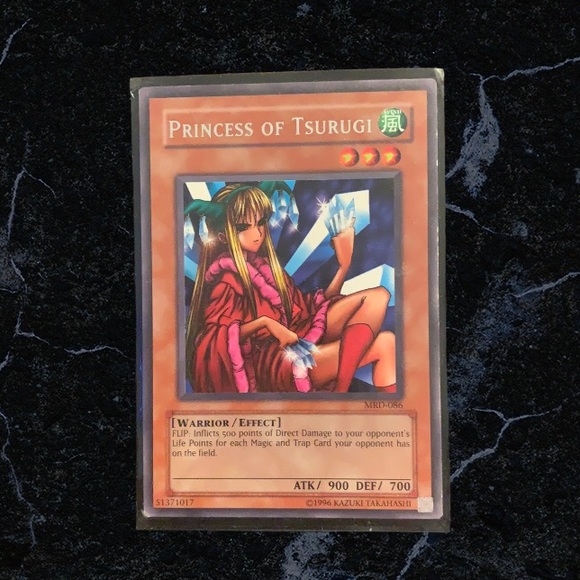 Vintage yugioh card princess of Tsurugi - Picture 1 of 4
